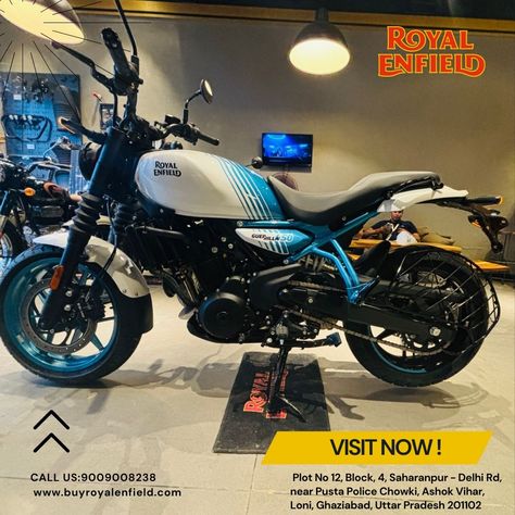 Ready to ride into the future? Call 9009008238 or visit Power & Torque showroom, Loni, Ghaziabad today. Book Now At: http://buyroyalenfield.com #royalenfieldlovers #royalenfield #ridepure #puremotorcycle #loni #motorcycle #Y3K #bike #fyp Royal Enfield Showroom, Enfield Bike, Enfield Motorcycle, Brand Book, Motorcycle Model, Riding Gear, Bike Art, Into The Future, Royal Enfield