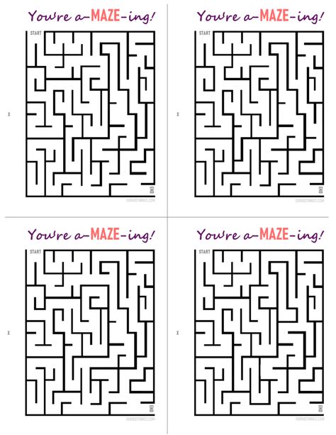 This is a sponsored post. All opinions are mine. I’ve stated that 2016 is the year I try to do better with some simple changes. No grand resolutions or promises, just an attempt at being better. And now that the kids are back in school, I vow to send them to school with a better … Maze Printable, Maze Games For Kids, Monopoly Cards, Valentines Table, Printable Mazes, Mazes For Kids, Free Printable Cards, Maze Game, Valentine's Day Printables