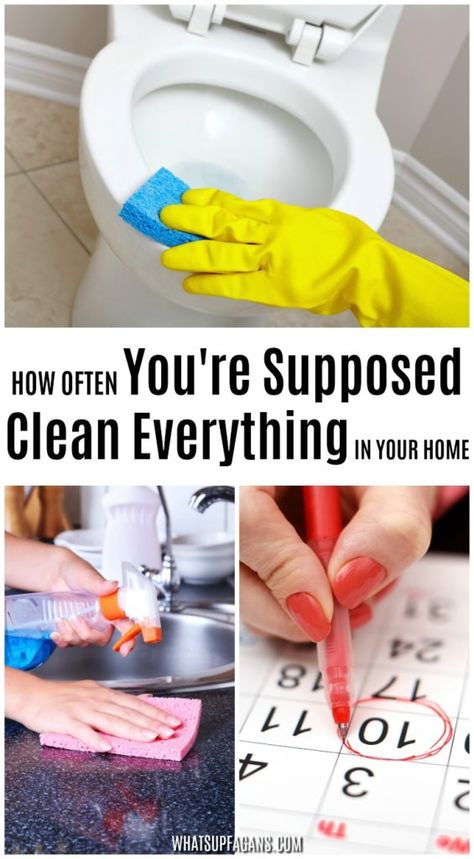 Great room cleaning checklist for when and how often you should clean stuff in your house! So handy to have a cleaning schedule for your home! #cleaning #springcleaning #deepcleaning #cleaninghacks Arm And Hammer Super Washing Soda, Clean Hacks, Clean Baking Pans, Cleaning Painted Walls, Washing Soda, Cleaner Recipes, Deep Cleaning Tips, Diy And Home Improvement, Simple Life Hacks