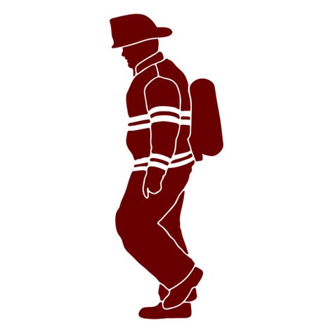 Walking profile firefighter silhouette #AD , #profile, #firefighter, #silhouette, #Walking Firefighter Silhouette, Coreldraw Design, Watercolour Cards, Tshirt Printing, Tshirt Printing Design, Mo Design, Silhouette Christmas, Chandler Az, Fire Fighter