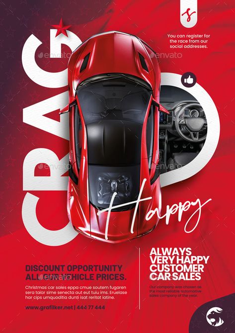 Car Sales Flyer Bundle Templates Car Sales Flyer Design, Car Flyer Design, Car Show Flyer, Luxury Ads, Car Graphic Design, Mailer Design Templates, Car Print Ads, Automotive Ads, Car Advertisement