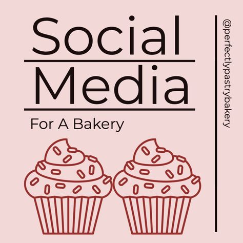 Yeah, that does feel good. It feels even better when you look at the fact that we don’t have thousands of followers and yet for a small retail bakery our followers convert consistently into paying customers. Just like the time we sold out of all our cupcakes one afternoon by welding the power of social media even with what others consider a “small” following.When we started out on our social media journey, we looked at how other industries handled their social media marketing. Home Bakery Social Media, Bakery Social Media Content, Bakery Content Ideas, Bakery Social Media, Bakery Marketing, Bakery Business Plan, Home Bakery Business, Opening A Bakery, Online Bakery