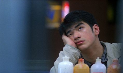 Chungking Express Faye Wong, Chungking Express, Brigitte Lin, Takeshi Kaneshiro, I Love Cinema, Movie Shots, Film Inspiration, Cinematic Photography, Film Serie