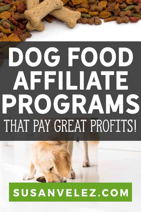 The pet industry is a multi-billion dollar niche, with huge potential. Whether you blog about dogs or cats, there are tons of programs that will pay you money for your efforts. I'm sharing 9 dog food affiliate program plus networks you can get started with.   via @susanwptutorial Dog Boarding Ideas, Learn Affiliate Marketing, Pet Blog, Pet Businesses, About Dogs, Making Extra Cash, Blog Social Media, Affiliate Marketer, Blogging For Beginners