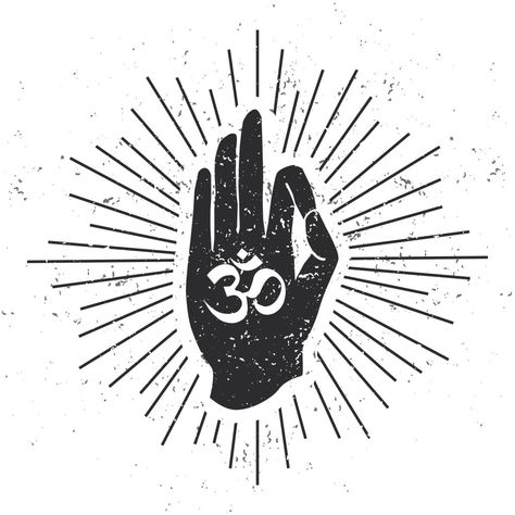 Mudra Illustration, Om Illustration, Meditating Pose, Hinduism Symbols, Chin Mudra, Om Symbol Art, Meditation Design, Gyan Mudra, Hindu Symbols