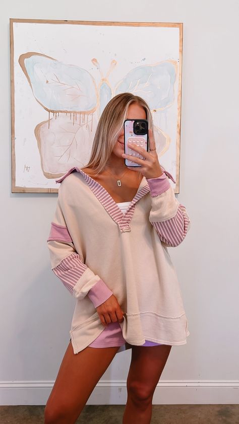 Clean Prep Polo curated on LTK No Neckline Shirt, Cute Boutique Outfits, Comfy Cute Outfits Spring, Nannying Outfits, Grand Millennial Outfits, Comfy Casual Outfits Summer, Cute Everyday Outfits Summer Casual, Preppy Comfy Outfits, Cute And Comfy Outfits For School