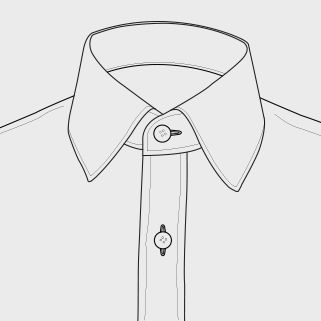 Dress Shirt Collars | Deo Veritas How To Draw Shirts, Club Collar Dress Shirt, Dress Shirt Collar Styles, Club Collar Shirt, Shirt Collars, Button Collar Shirt, Shirt Sketch, Custom Dress Shirts, Shirt Collar Styles