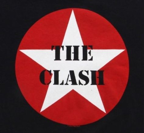 The Clash Logo The Clash Album Covers, The Clash Tattoo, The Clash Logo, The Clash Poster, Punk Logos, The Clash Band, Combat Rock, Punk Logo, The Ramones