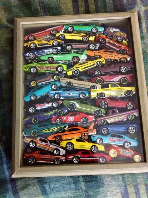 25+ Creative Ways to Organize Kids Cars | momooze Hot Wheels Storage, Organize Kids, Hot Wheels Room, Hot Wheels Display, Cars Room, Ways To Organize, Organization Kids, Toy Cars, Kids' Room