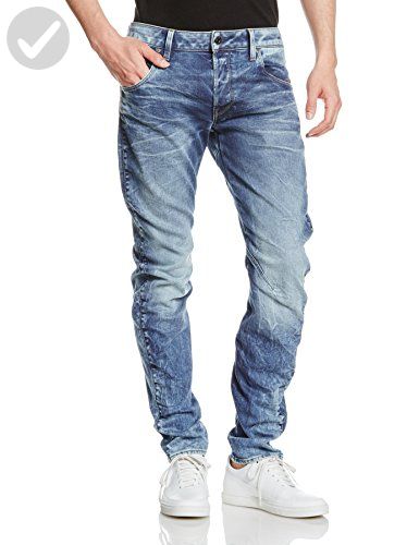 G-Star Raw Men's Arc 3d Slim Fit Jean - Mens world (*Amazon Partner-Link) G Star Men, Mens World, G Star Raw Jeans, G Star Raw, Slim Jeans, Mens Denim, Slim Fit Jeans, Fit Jeans, Levi Jeans