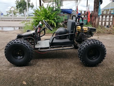 Offroad Go Kart, Dune Buggy Plans, Go Kart Off Road, Go Kart Designs, Go Kart Kits, Mobil Off Road, Go Kart Frame, Homemade Go Kart, Go Kart Plans