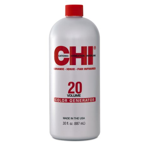 CHI Color Generator 20 Volume Developer 30 oz. | Developer | Sally Beauty Chi Hair Color, 30 Volume Developer, Cake Restaurant, Color Generator, Chi Hair Products, The Chi, Sensitive Scalp, Sally Beauty, In Sync