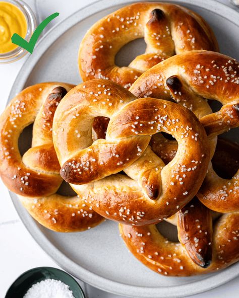 Discard Pretzels, Sourdough Discard Pretzels, German Pretzels, Board Recipes, Pretzel Dough, Discard Recipe, Baking Soda Bath, Sourdough Starter Discard Recipe, Discard Recipes