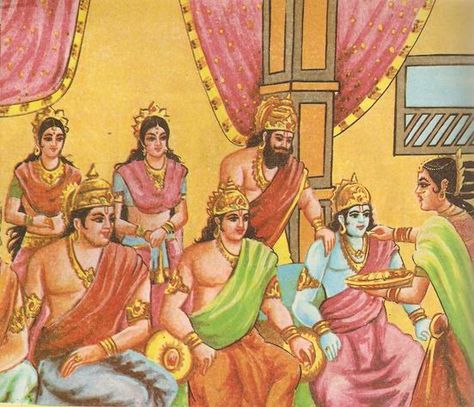 Ramayana Story, Story In Pictures, Story Images, Rama Image, All The Princesses, Sanskrit Language, Inspiring Scripture, Lord Rama Images, Sacred Text