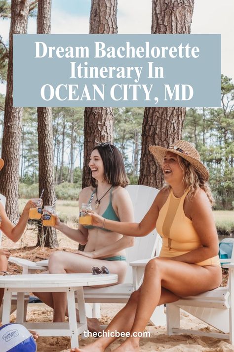 To help you plan the ultimate celebration, I've put together a dream itinerary and a list of must-visit recommendations in and around OCMD! Ocean City Maryland Bachelorette Party, Ocean City Maryland Bachelorette, Ocean City Bachelorette Party, Party Itinerary, Bachelorette Party Itinerary, Dewey Beach, Bachelorette Itinerary, Fish Tales, Bachelorette Party Beach