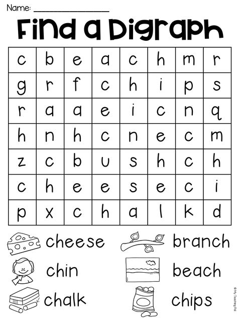 Ch Worksheet, Digraph Sounds, Sounds Write, Ch Digraph, Digraph Worksheets, 2nd Grade Reading Worksheets, Ch Words, Digraphs Worksheets, Digraph Words