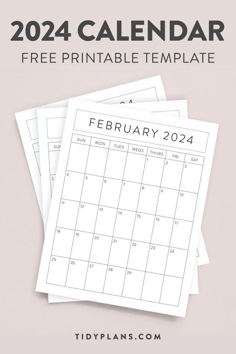 Free Printables · Tidy Plans 2024 Free Printable, Free Planner Printables 2024, Year Planner 2024 Free Printable, Free Printable 2024 Monthly Calendar, Free Printable 2024 Calendar, 2024 Planner Free, 2024 Printable Calendar Free, Free Printable Calendar 2024, Printable Calendar 2024