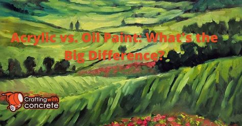 Acrylic vs Oil Paint: Key Differences Explained White Spirit, Mineral Spirits, Acrylic Oil Painting, Oil Paints, Paint Cans, Painting Techniques, Art Style, Acrylic Painting, Oil Painting