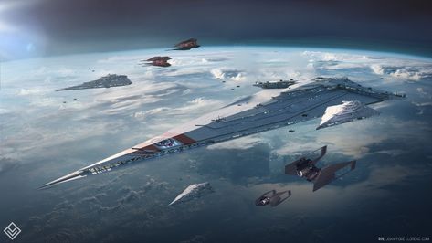 Star Killer, Hyper Space, Star Wars Ships Design, Science Fiction Artwork, Star Wars Spaceships, Space Ship Concept Art, Starship Concept, Star Wars Vehicles, Starship Design