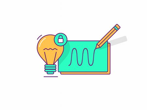 Teacher Animation Gif, Electricity Animation, Pencil Test Animation, Test Illustration, Charging Animation Gif, Math Design, School Testing, Blur Photo Background, Commercial Ads