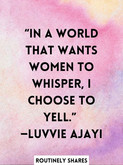 145 Short Empowering Quotes for Women to Motivate Positivity and Strength - Routinely Shares Women Power Quotes, Short Empowering Quotes, Womens Quotes, Empowering Quotes For Women, Strength Quotes, Perfect Captions, Quotes For Women, Women Empowerment Quotes, Lovely Quotes