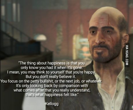 My favorite quote from Fallout 4... Even though the guy who said it was an asshole Fallout Quotes, Fallout Lore, Fallout Meme, Fallout Funny, Video Game Quotes, Fallout Fan Art, Bubble Games, Fallout Game, Fallout Art