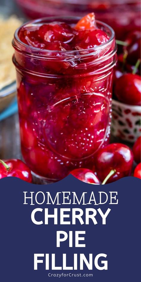 Cherries Dessert, Tart Cherry Pie, Homemade Cherry Pie Filling, Homemade Cherry Pie, Cherry Pie Filling Recipes, Homemade Cherry Pies, Weight Watcher Desserts, Pie Filling Recipes, Cherry Desserts