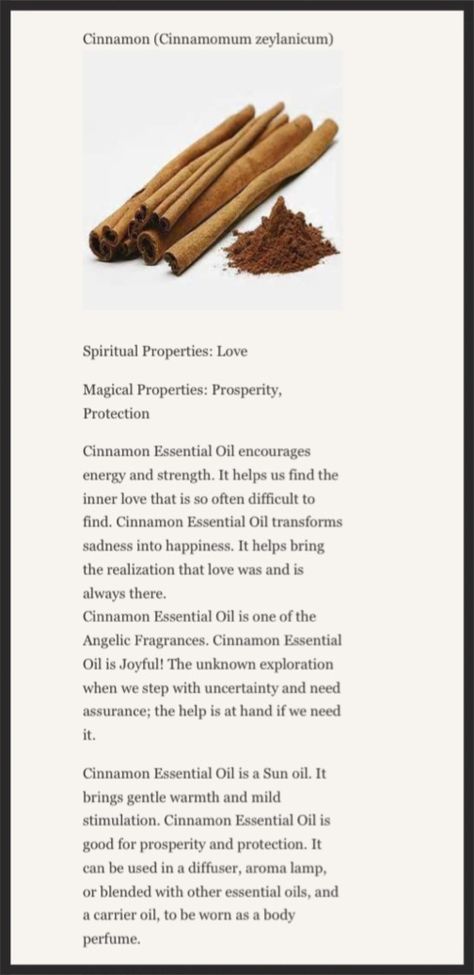 Cinnamon Cinnamon Spiritual Uses, Cinnamon Properties Magic, Cinnamon Incense Benefits, Cinnamon Magical Properties, Cinnamon Spiritual Benefits, Cinnamon Witchcraft, Cinnamon Properties, Spice Magic, Cinnamon Incense