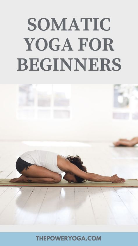 Somatic Yoga For Beginners Somatic Yoga, Yoga Videos For Beginners, Therapeutic Yoga, What Is Yoga, Yoga Lessons, Yoga Video, Yoga Moves, Easy Yoga Workouts, Power Yoga