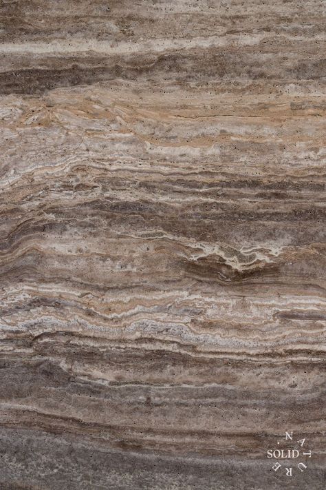 Brown Travertine from SolidNature Travertine Floors, Onyx Marble, Travertine Stone, Stone Cladding, Stone Texture, Textures Patterns, Natural Stones, Marble, Texture