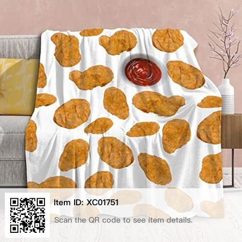 Flannel Blankets, Dip Sauce, Woman Bedding, Lightweight Bedding, Warm Throw Blanket, Boys Bedding, Lightweight Blanket, Funny Food, Warm Blanket