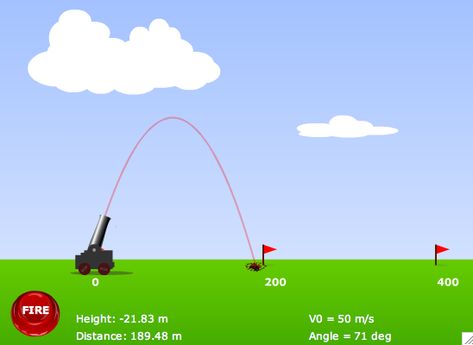 Projectile Motion, Projectile Motion Simulation Projectile Motion Examples, Motion Physics, Projectile Motion, Plane Games, Airplane Games, Microsoft Flight Simulator, Teaching High School, Flight Simulator, Science Resources