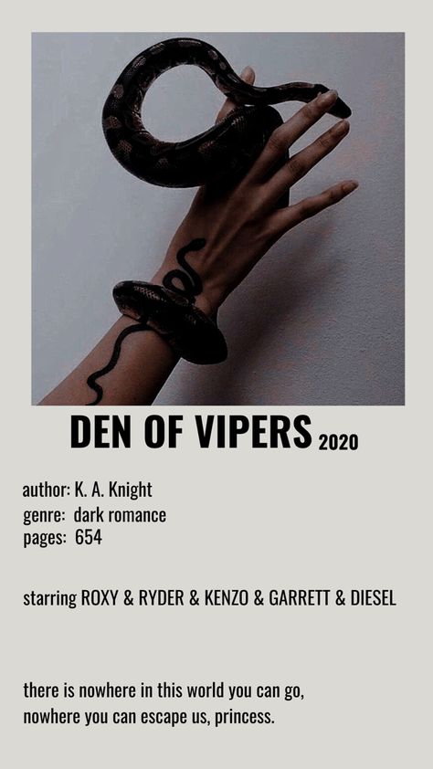 Den Of Vipers Tattoo Ideas, Den Of Vipers Aesthetic Wallpaper, Den Of Vipers Wallpaper, Roxy Den Of Vipers, Den Of Vipers Tattoo, Den Of Vipers Quotes, Den Of Vipers Aesthetic, Den Of Vipers Fan Art, Den Of Vipers