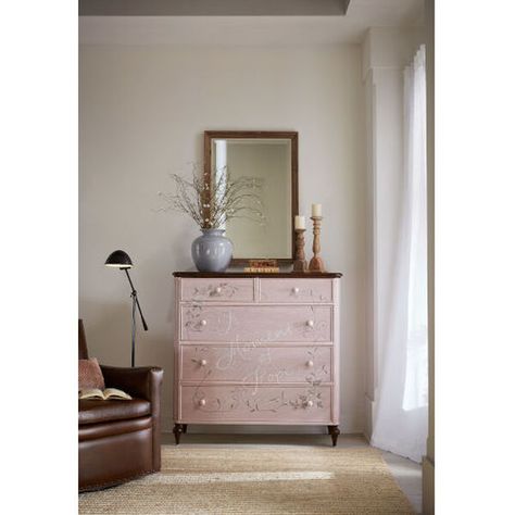 Shop Bellacor for Komen Organization Light Pink Chest by Hooker Furniture and other Accent Cabinets & Chests for your home. Free shipping on most lighting, furniture and decor every day. Oak And Walnut, Susan G Komen, White Interiors, Console Table Accessories, Accent Chests And Cabinets, White Drawers, Accent Chest, Wood Accent, 5 Drawer Chest