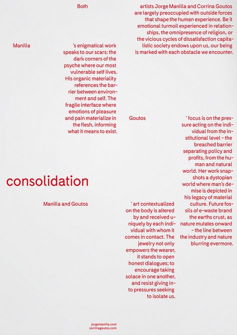 consolidation at 84GHz - Fonts In Use Jewelry Exhibition, Contemporary Typography, Swiss Design, Grid Layouts, Typographic Poster, Typography Letters, Human Experience, Design Graphique, Typography Poster