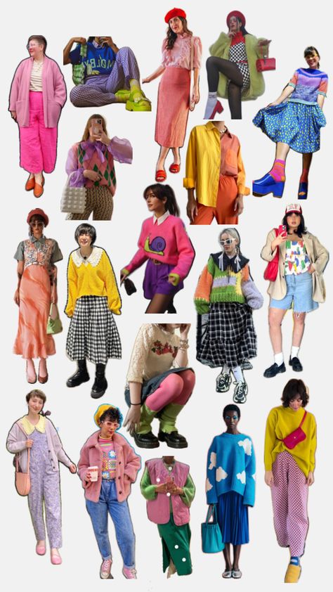 Maximalist Outfit, Maximalist Outfits, Maximalist Fashion, Colorful Wardrobe, Weird Girl, Funky Outfits, Funny Fashion, Thrift Inspo, Finding My Style