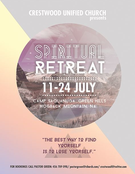 Free flyer templates for your church or spiritual event promotion. http://blog.nextdayflyers.com/creative-flyers-templates-religious-spiritual-event-promotion/ Mens Conference, Spiritual Event, Event Poster Template, Event Layout, Corporate Event Design, Graphic Design Flyer, Templates Free Design, Free Flyer Templates, Event Poster Design