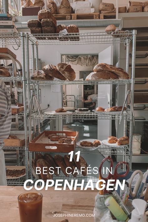 These 11 great cafés in Copenhagen all manage to deliver with every visit and for sure are worth your visit while you are in town.  #travel #coffee #cafe #food #copenhagen #top Copenhagen Coffee Shop, Copenhagen Photo Ideas, Copenhagen Cafes, Copenhagen Bakery, Copenhagen Breakfast, Copenhagen Cafe, Copenhagen Coffee, Homemade Cafe, Central Cafe