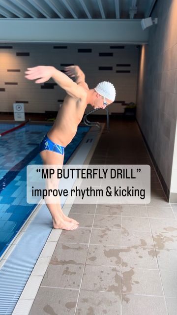 Stefano Razeto on Instagram: "I always hear people say, “butterfly is so hard, it’s impossible to swim!” That’s not entirely true. Yes, it’s very hard if you don’t have the knowledge to master the technique. Getting both arms and your body out of the water at the same time requires a lot of effort and strength. Yet, with some knowledge and some tricks you can get closer to swimming like a dolphin. The key for this stroke is, rhythm & kick. I call this drill the “MP drill” because I saw him do th Swimming Butterfly, Swimming Body, Teach Kids To Swim, Swim Workouts, Butterfly Swimming, Swimming Drills, Swim Technique, Swimming Motivation, Swimming Photos