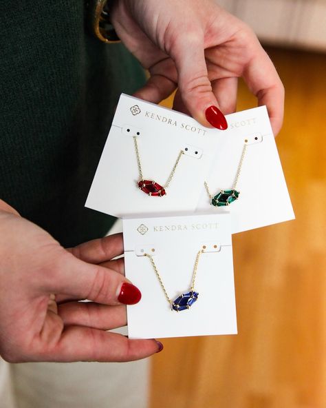 🎄✨ The Kendra Scott holiday collection is here! These sweet, festive pendant necklaces are styles you’ll want to wear all December long. They make great stocking stuffers, Secret Santa presents, and even a special present for yourself. Get in the spirit of the season and shop these Christmas, Hanukkah and winter-inspired jewels before they sell out! Scott Holiday, Santa Presents, Secret Santa Presents, Winter Inspired, Christmas Hanukkah, Sell Out, Holiday Collection, Secret Santa, Kendra Scott