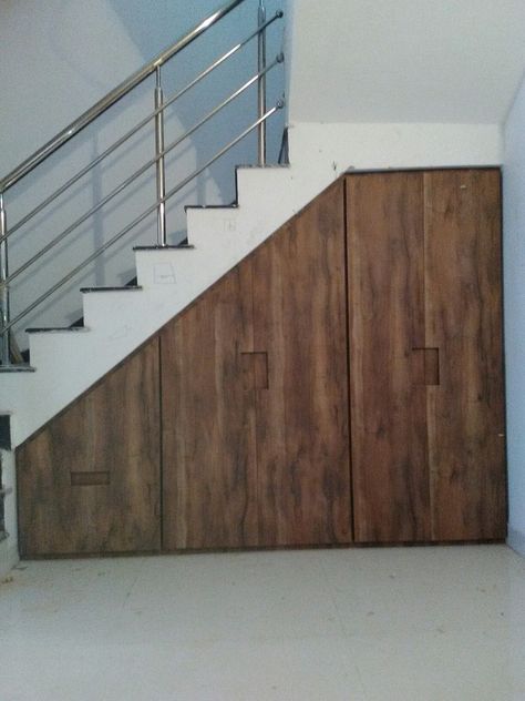 Staircase Design Cupboard, Staircase Cupboard Design, Staircase Cupboard Ideas, Space Separator, House Hall Design, Deadpool Images, تحت الدرج, Bathroom Design Small Modern, Types Of Stairs