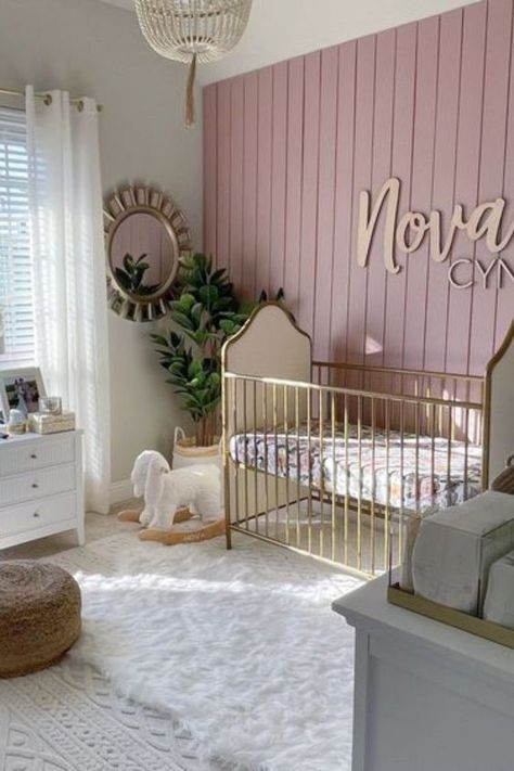 Ahead, we'll look at the best colors for the nursery so you can design one that is relaxing and gorgeous with shades that are easygoing, versatile, and timeless. Mauve Baby Girl Nursery, Dusty Rose Baby Nursery, Gold Crib Nursery Girl, Mauve Nursery Girl, Dusty Rose Nursery Girl, Mauve Baby Nursery, Dusty Pink Nursery, Dusty Rose Nursery, Mauve Nursery