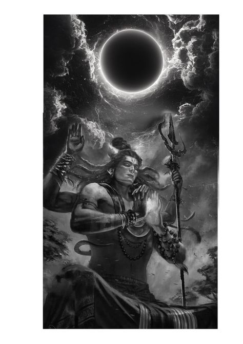 Mahadev Black And White, Mahakal Sketch, God Aesthetic Dark, Shiva Design, Krishna Mahadev, Deep Wallpaper, Lord Shiva Sketch, Shiva Sketch, Buddhist Art Drawing