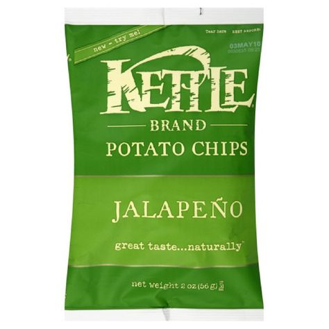 Could Potato Chips Predict Who Will Be President? Kettle Cooked Jalapeno Chips, Jalapeno Potato, Jalapeno Chips, Kettle Cooked Chips, Gluten Free Chips, Hot Chip, Jalapeno Peppers, Kettle Chips, Organic Groceries