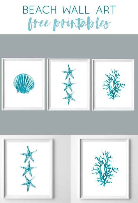 beach printables | summer art | wall art | wall decor | turquoise | aqua | art | coastal | fixer upper   beach wall art Coastal Sayings Quotes, Hamptons Artwork, Wall Art Free Printables, Beach Printables, Wreath Printable, Turquoise Beach, Turquoise Watercolor, Coastal Wreath, Nautical Diy