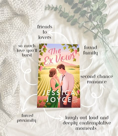 “The Ex Vows” by Jessica Joyce pub date: 07.16 ⭐️⭐️⭐️⭐️⭐️ what a beautiful, breathtaking, complete joy of a book this is. the second chance love story between Eli & Georgia shows such overwhelming understanding, patience, forgiveness, trust, and love. seeing them work through years-deep wounds, reconnect in new & exciting ways that also reflect their bone-deep memories of each other was so beautiful to read. many moments throughout the book left me breathless, making me sit and reflect on ... The Ex Vows Jessica Joyce, Second Chance Books, Romance Books Worth Reading, Recommended Books To Read, New Romantics, Best Books To Read, Books For Teens, Romance Books, Book Aesthetic