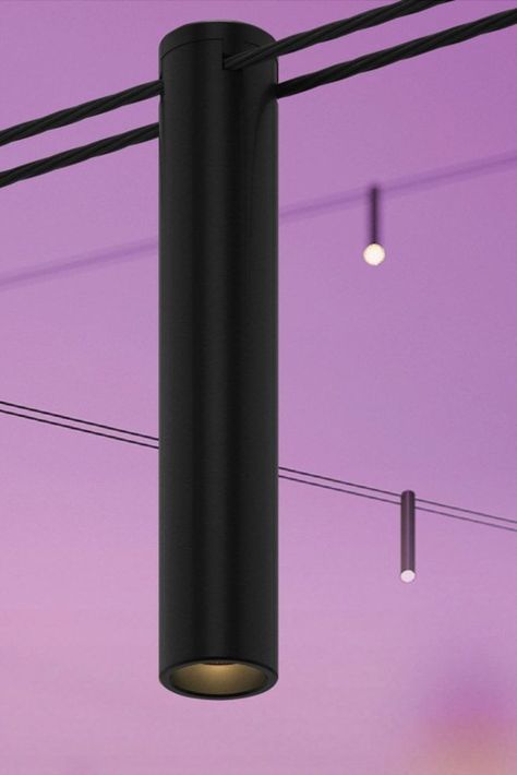 Skyline - Outdoor Cable Catenary System - Multiple mounting options, IP67 rated and dark-sky friendly Dark Skies, Exterior Lighting, Led Lighting, Track Lighting, Cable, Ceiling Lights, Exterior, Led, Lighting