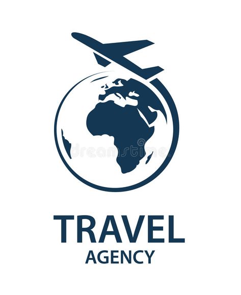 Travel Agent Logo Design Ideas, Tour And Travel Logo, Travel Logo Design Ideas, Logo Airplane, Airplane Logo, Logo Rond, Free Resume Template Word, Travel Agency Logo, Idea Logo