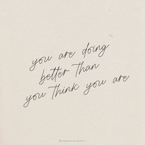 I often struggle to feel like I'm enough. I feel like I'm not present enough as a mom, or I'm not successful enough as a business owner, or I'm not loving enough as a wife. I struggle with the fact that my house is messy and my life isn't perfectly aesthetic. But in reality, I am doing great things. It's ok to not be perfect, and hard doesn't necessarily mean bad. If you're struggling to feel like you're enough too, I want to encourage you that you are doing better than you think you are 🤍 ... Im Enough Quotes, You're Enough Quotes, I’m Enough, You’re Enough, I’m Not Good Enough, Im Good Enough, Youre Enough, Am I Enough, Your Enough