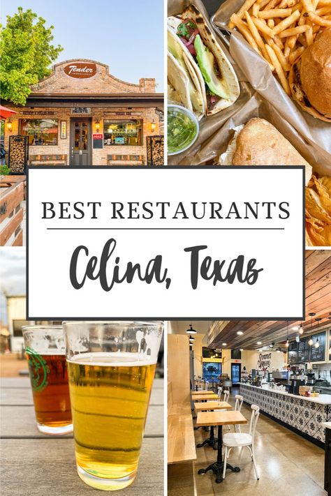 Looking for the best restaurants in Celina, Texas for your next foodie adventure? If so, you have come to the right place! From delightful downtown Celina restaurants, to the best places to enjoy an adult beverage, you won't be disappointed. If you are looking for a taste of Texas with a small town feel, you will find it here. Follow for foodie recommendations from wherever we roam! Celina Texas, Chicken N Waffles, Best Family Vacation Destinations, Brisket Tacos, Star Cafe, Texas Barbecue, Roasted Ham, Cinnamon French Toast, Barbecue Restaurant